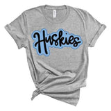 Helena Huskies FAUX Embroidery