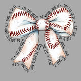 Baseball Bow - Let The Field Be Joyful