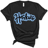 Helena Huskies FAUX Embroidery