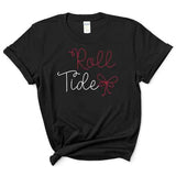 Roll Tide Script With Bow