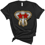 Elephant with FAUX Sequin Star Eyes