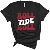 Roll Tide Roll Groovy Letters