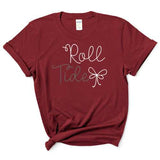 Roll Tide Script With Bow