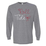 Roll Tide Script With Bow