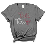 Roll Tide Script With Bow