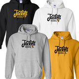 Jackets Baseball Cursive With Bee