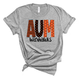 AUM Warhawks Doodle Letters