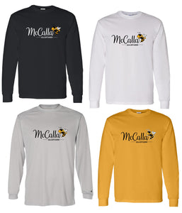 LONG SLEEVE DRY FIT McCalla Allstars Script With Jacket