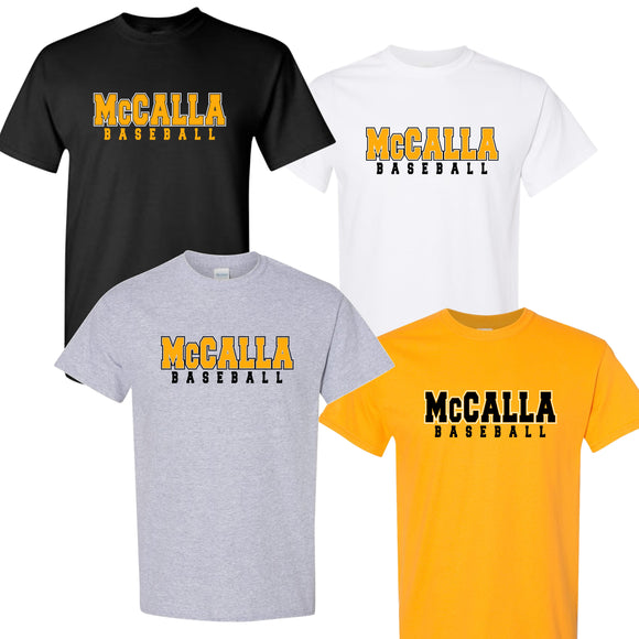 McCalla Baseball Block Caps