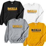 McCalla Baseball Block Caps