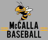 McCalla Baseball With Bee and Two Lines