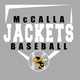 McCalla Jackets Baseball With Base and Bee