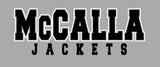 McCalla Jackets Block Caps