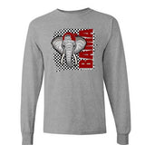 Checkered Bama With Elephant and Hat