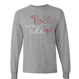 Roll Tide Script With Bow