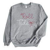 Roll Tide Script With Bow