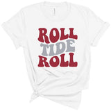 Roll Tide Roll Groovy Letters