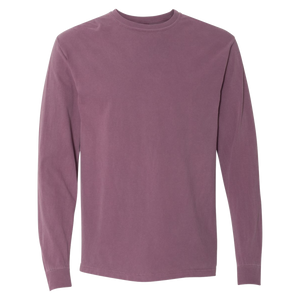 Comfort Colors Calera Zip Code 35040 With Big State Outline - Long Sleeve Shirt