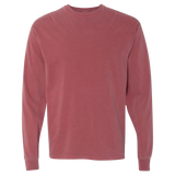 Comfort Colors Moody Zip Code 35004 With Big State Outline - Long Sleeve Shirt