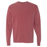 Comfort Colors Alabaster Zip Code 35007 With Big State Outline - Long Sleeve Shirt