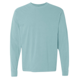 Comfort Colors Moody Zip Code 35004 With Big State Outline - Long Sleeve Shirt