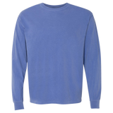 Comfort Colors Calera Zip Code 35040 With Big State Outline - Long Sleeve Shirt