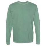 Comfort Colors Moody Zip Code 35004 With Line Underneath - Long Sleeve Shirt