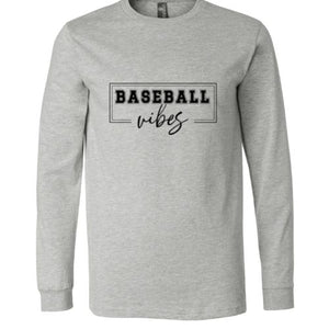 Baseball Vibes - Long Sleeve Shirt