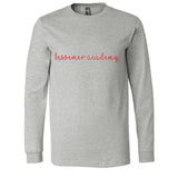 Bessemer Academy Cursive - Long Sleeve Shirt