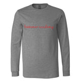 Bessemer Academy Cursive - Long Sleeve Shirt