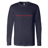 Bessemer Academy Cursive - Long Sleeve Shirt