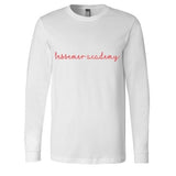 Bessemer Academy Cursive - Long Sleeve Shirt