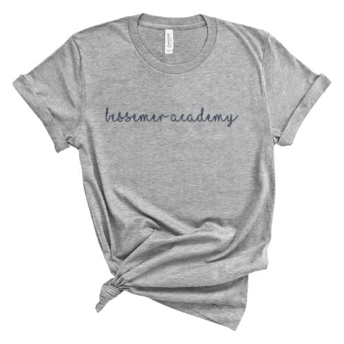 Bessemer Academy Cursive - Short Sleeve Shirt