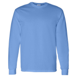 Gildan Calera Zip Code 35040 With Line Underneath - Long Sleeve Shirt