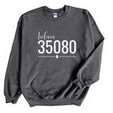 Gildan Helena Zip Code 35080 With Line Underneath - Sweatshirt