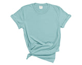 Comfort Colors Orange Beach Zip Code 36561 With Line Underneath - Short Sleeve Shirt