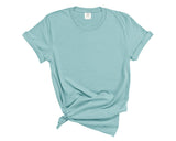 Comfort Colors Alabaster Zip Code 35007 With Line Underneath - Short Sleeve Shirt