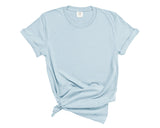 Comfort Colors Alabaster Zip Code 35007 With Line Underneath - Short Sleeve Shirt