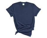 Comfort Colors Alabaster Zip Code 35007 With Line Underneath - Short Sleeve Shirt