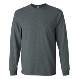 Gildan Alabaster Zip Code 35007 With State Outline as Zero - Long Sleeve Shirt