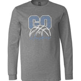 Go Huskies Leopard Basketball - Long Sleeve Shirt