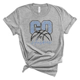 Go Huskies Leopard Basketball - Short Sleeve Shirt