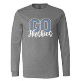 Go Huskies Leopard - Long Sleeve Shirt