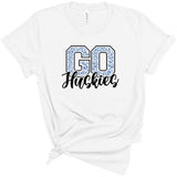 Go Huskies Leopard - Short Sleeve Shirt