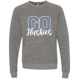 Go Huskies Leopard - Sweatshirt