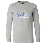 Huskies With Arrow - Long Sleeve Shirt