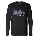 Huskies With Arrow - Long Sleeve Shirt