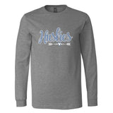 Huskies With Arrow - Long Sleeve Shirt