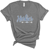 Huskies With Arrow - Short Sleeve Shirt