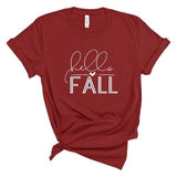 Hello Fall - Short Sleeve Shirt